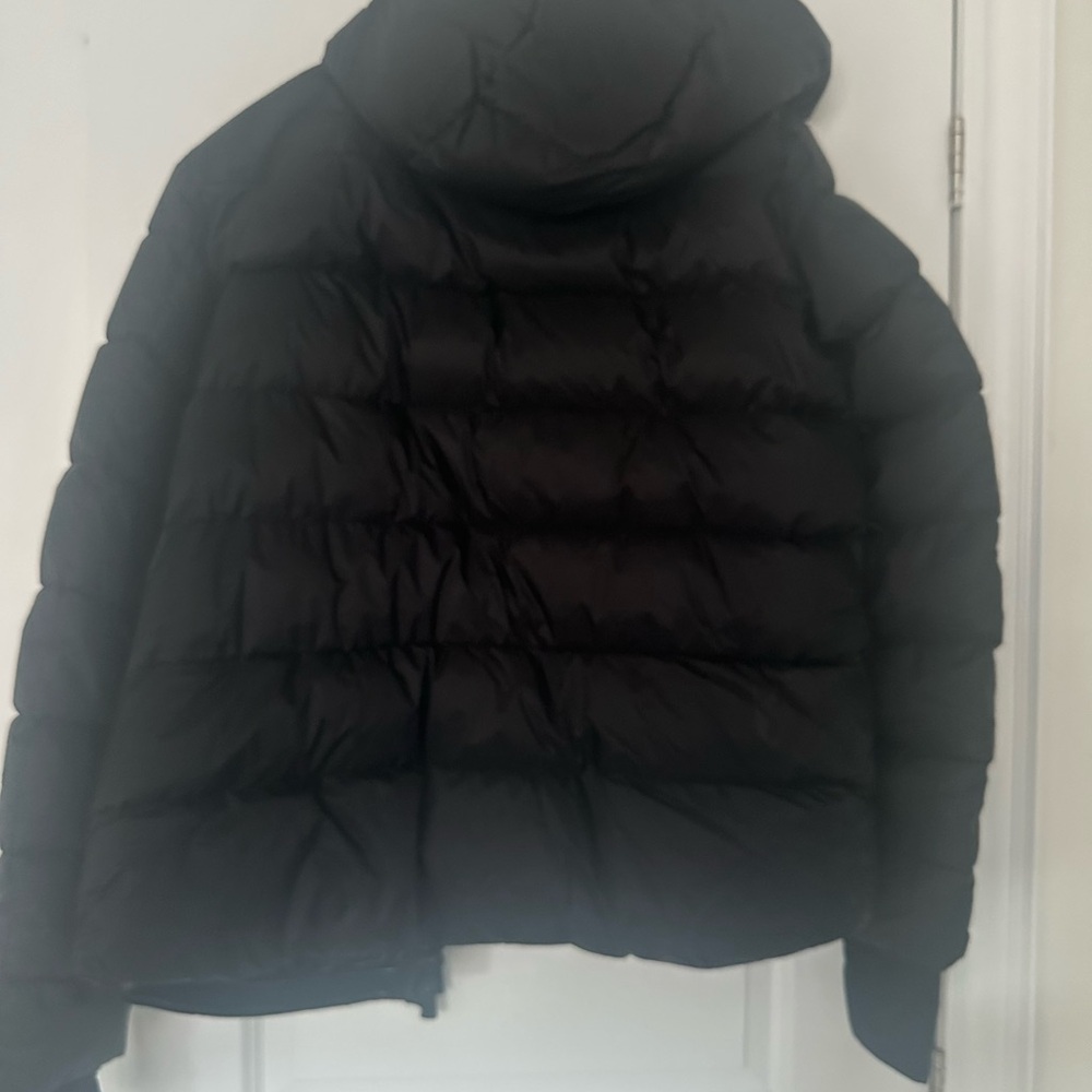 Moncler Black Hooded Puffer Jacket, Grenoble Camurac Quilted Shell Down Jacket - Picture 11 of 16